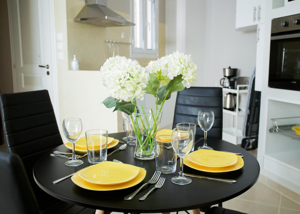 Praxitelis Luxury Apartments Athena Bagian luar foto